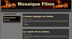 Desktop Screenshot of mosaique-films.com